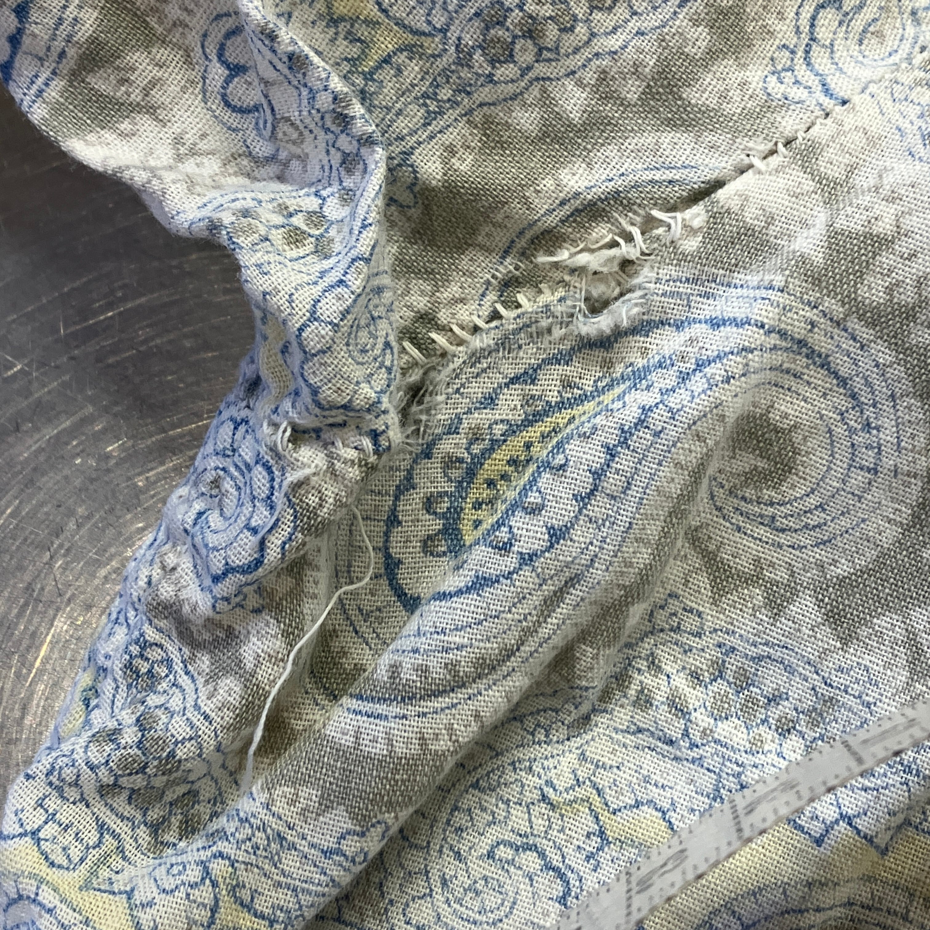 1960s MANHATTAN PAJAMA PAISLEY SHIRT | safarionline 