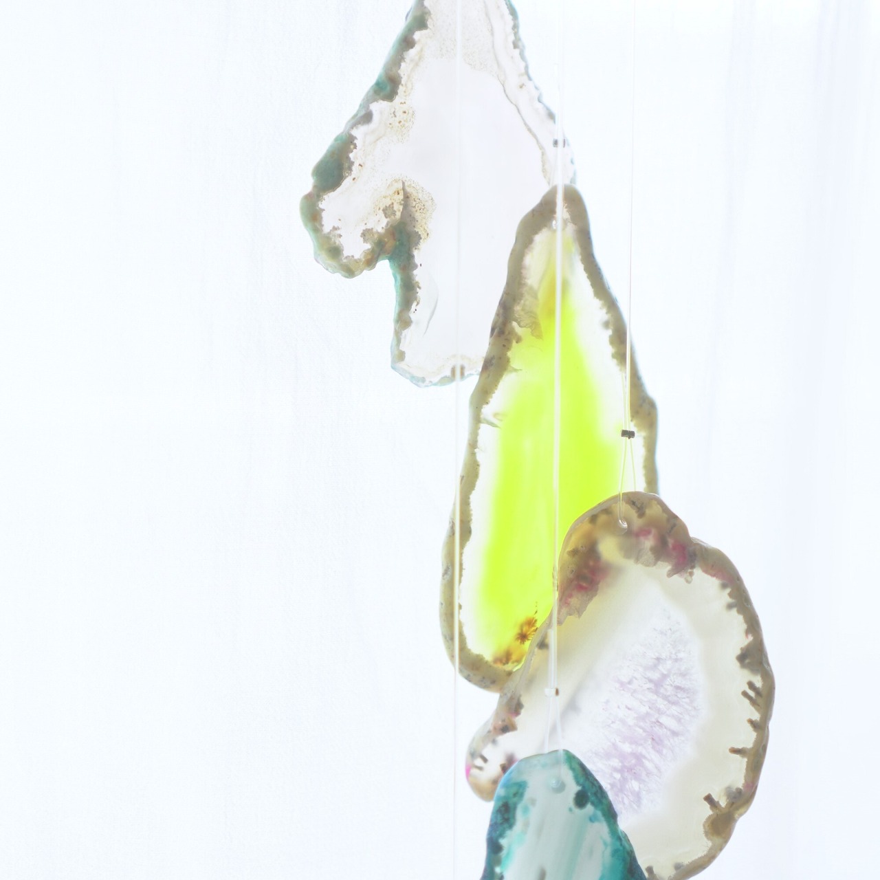 Mermaid Treasure - アゲートヒーリングチャイム / Agate Sun Catcher Wind Chime 037