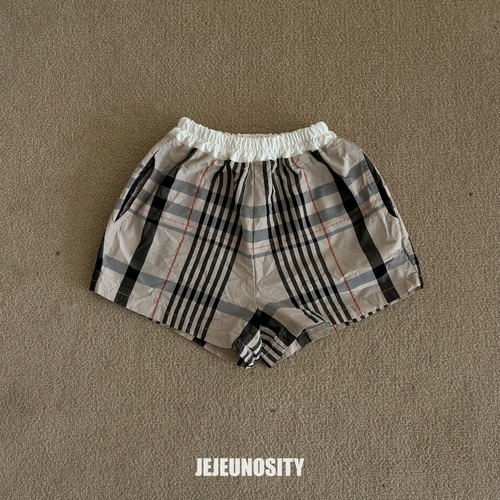 【予約】JEJEUNOSITY バーバリーチェックショートパンツ