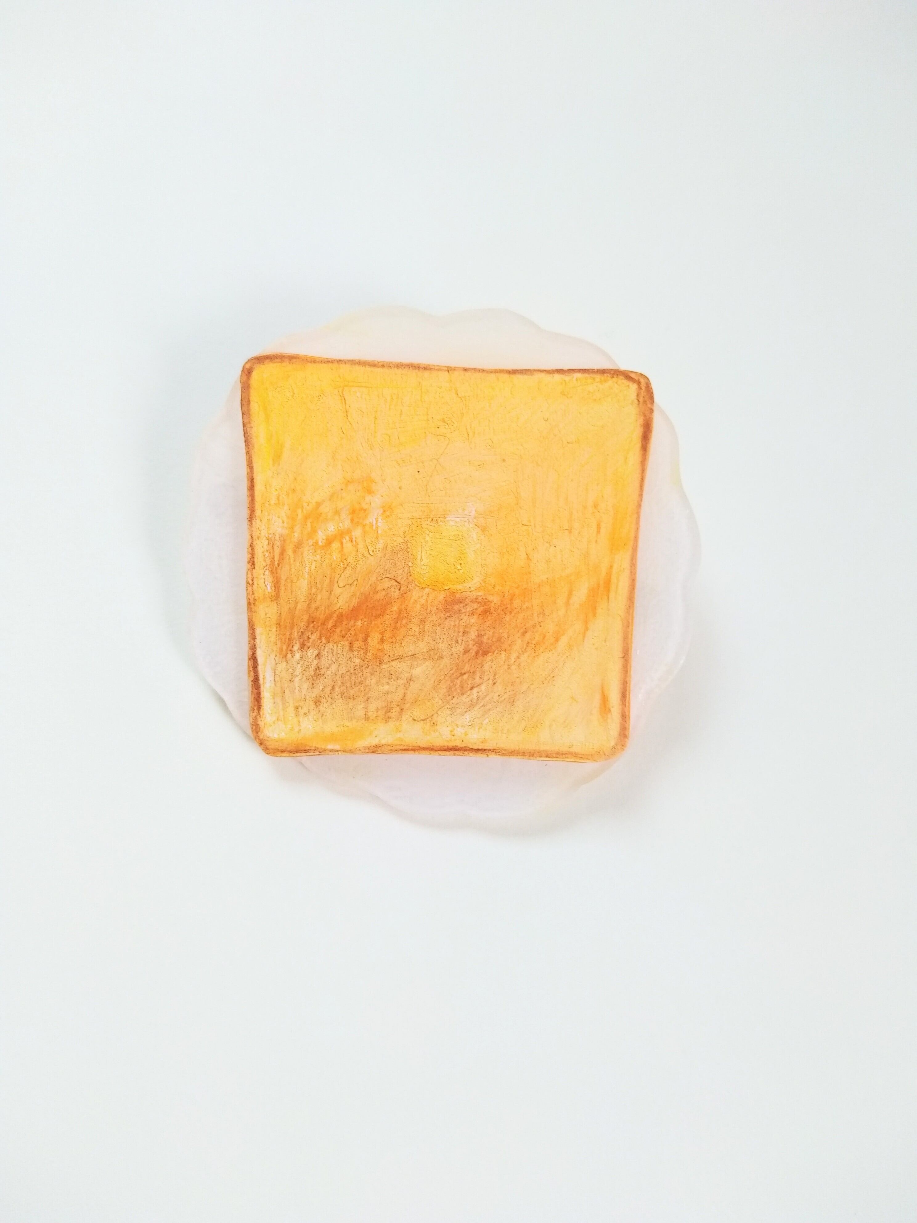 ヘンテコ ブローチ 「純喫茶のトースト」