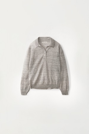 [NOTHING WRITTEN] Carrel collar knit (Ash gray) 正規品 韓国ブランド 韓国通販 韓国代行 韓国ファッション ナッシングリトゥン 日本 店舗