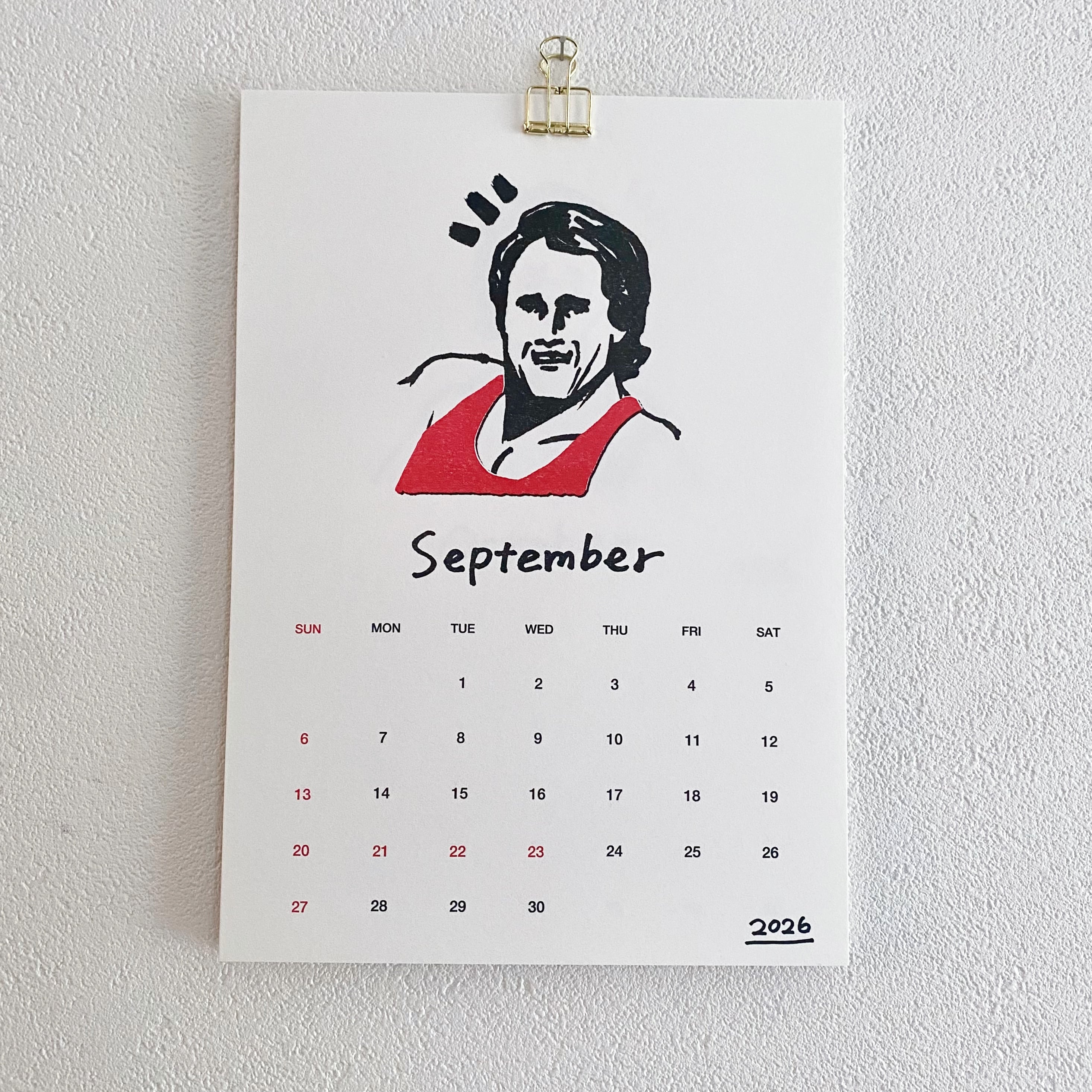 ホーリーカレンダー2026 | YUKI HORIMOTO WEB STORE