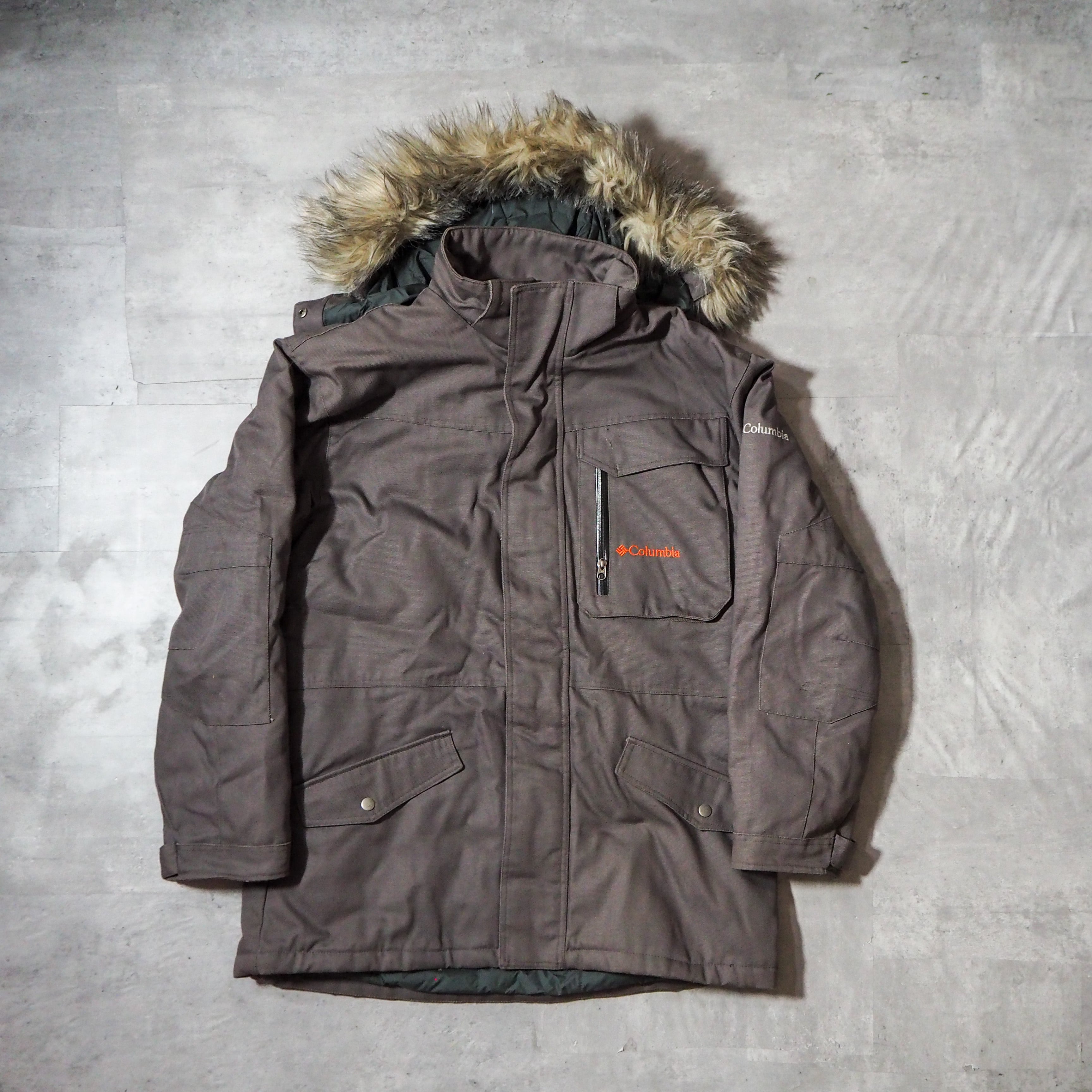 Columbia Nylon Jacket 1990s Darkgreen