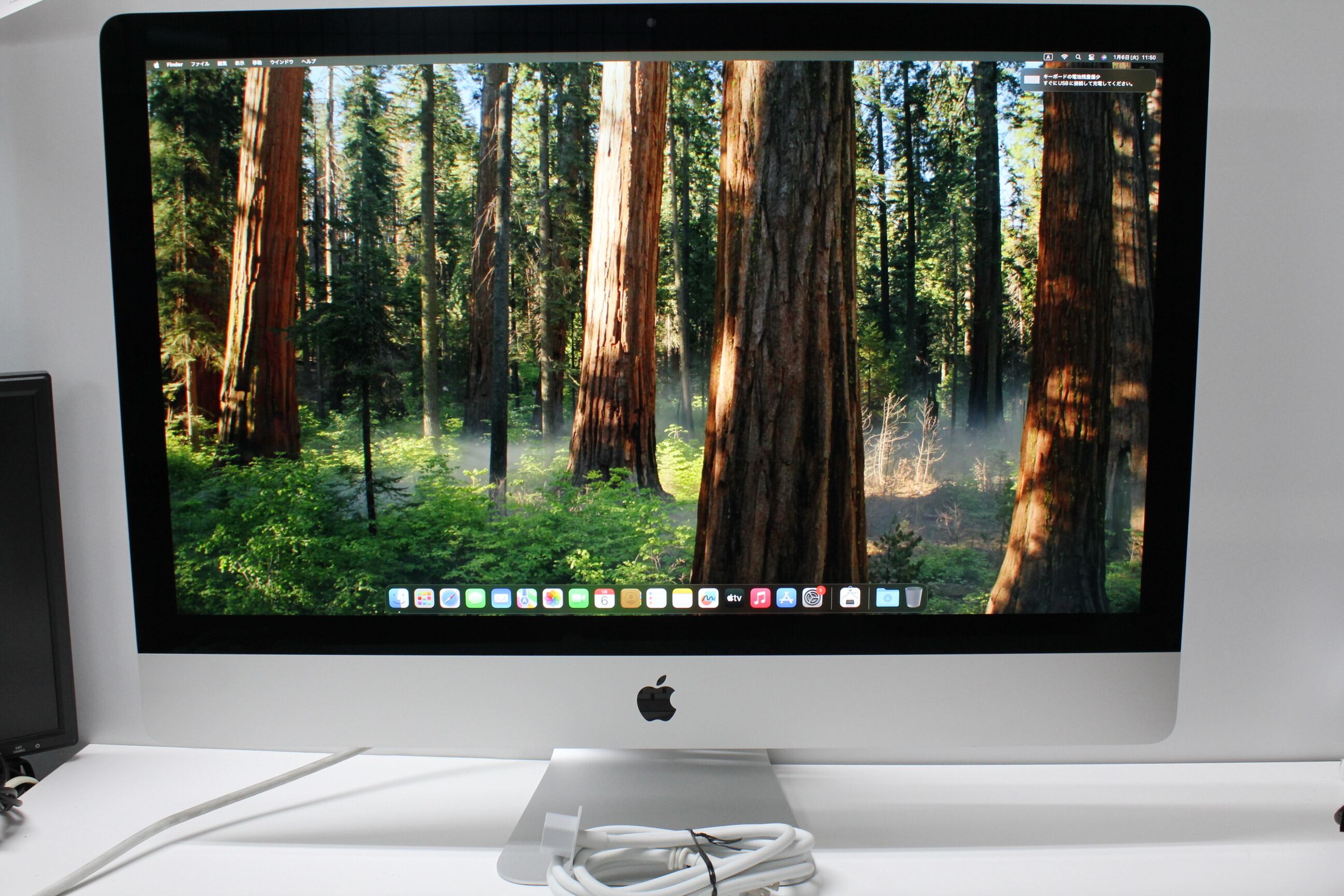 iMac（21.5-inch,Late 2012）2.7GHz Intel Core i5〈MD093J/A〉⑥