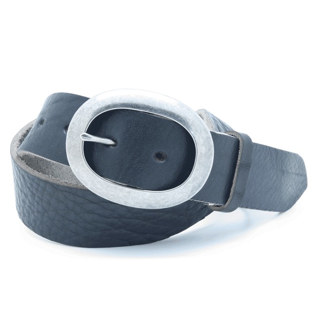 LOCAL WORKS　栃木レザーベルト　048L　”バケッタレザー”使用　オーバルバックルベルト　帯幅4㎝　男女兼用　バックル交換可能　長さ調整可　レザーベルト　革ベルト　ベルト　シュリンク加工