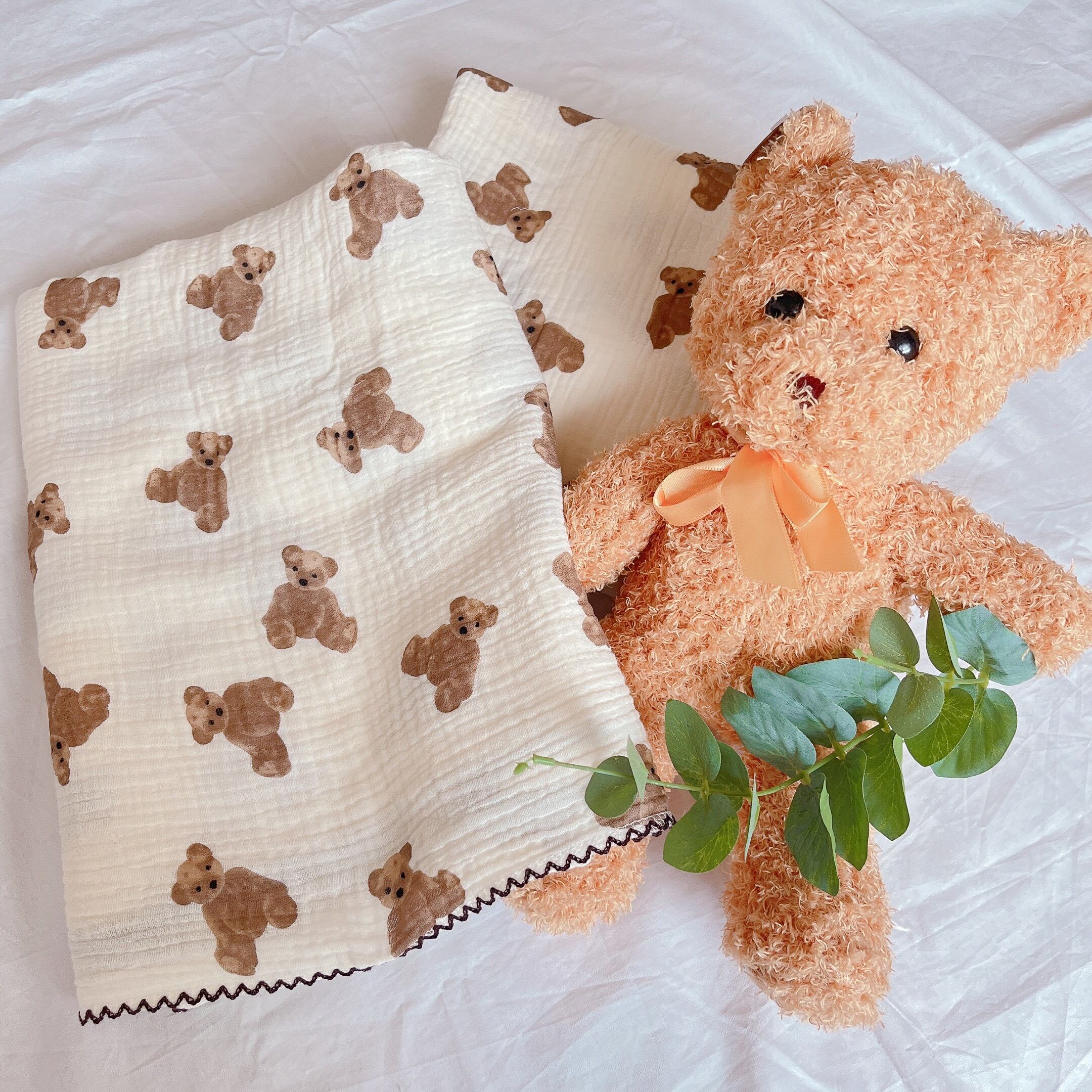 ハンドメイド ぬいぐるみ テディベア ＊お昼寝くまさん 【公式通販】