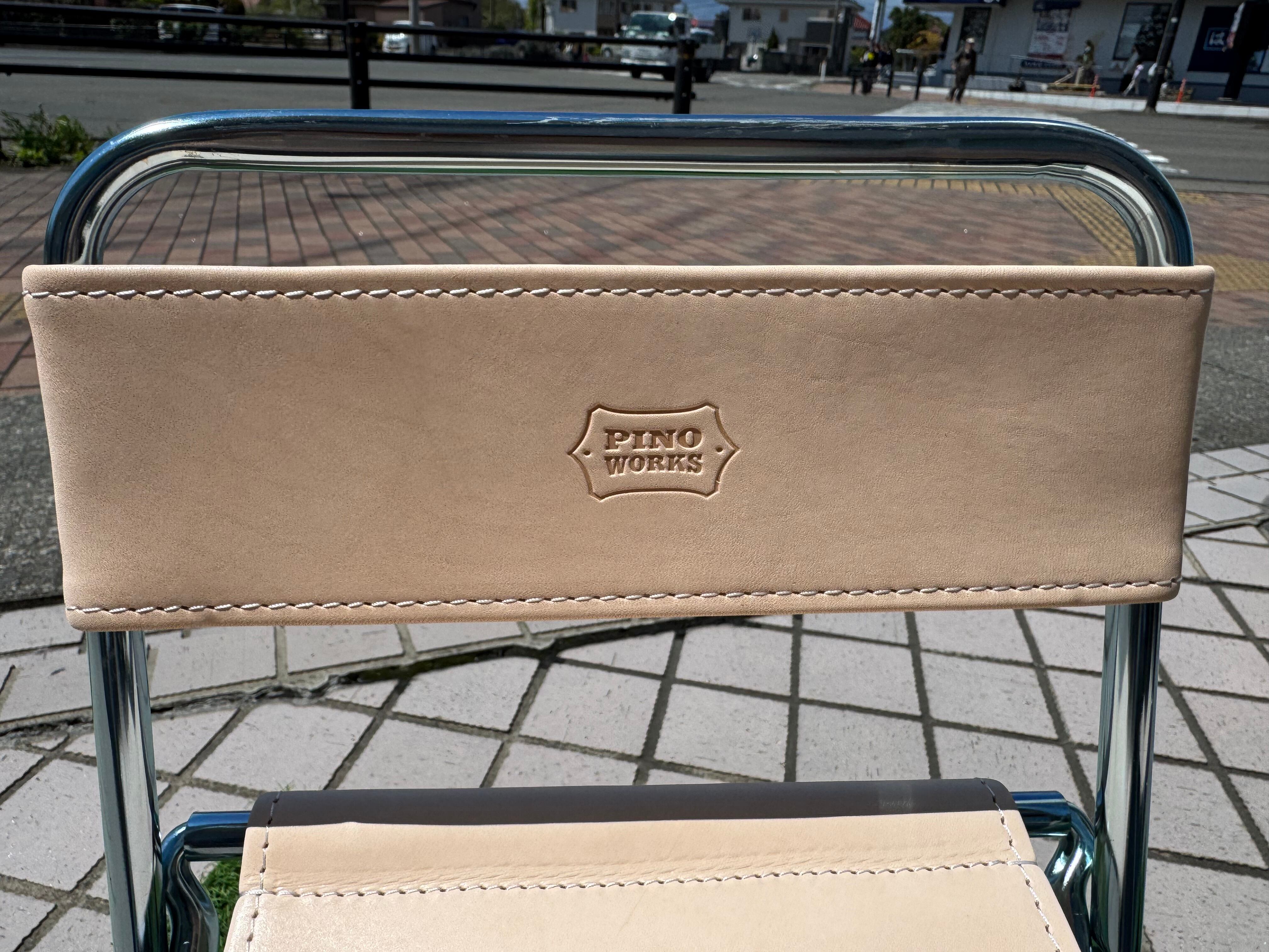 DAIS×PW PICNIC LEATHER CHAIR ピクニック レザーチェア 背もたれ有