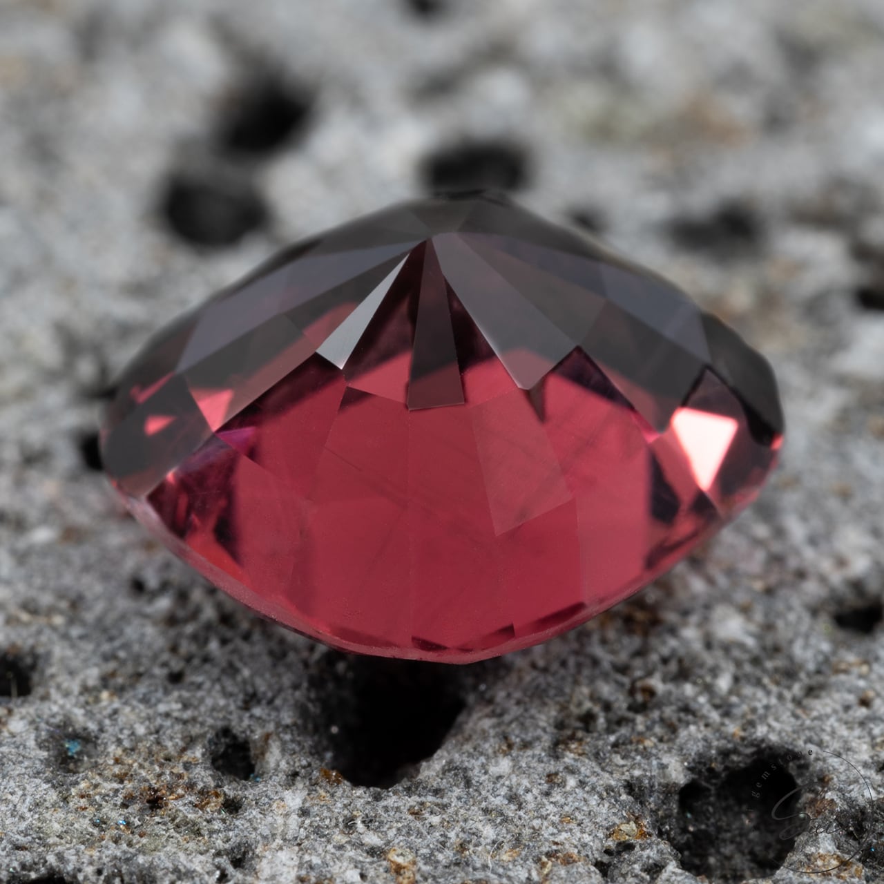 天然【非加熱】スピネル・オレンジーレッド 3.76ct GIA鑑別書 | SUI