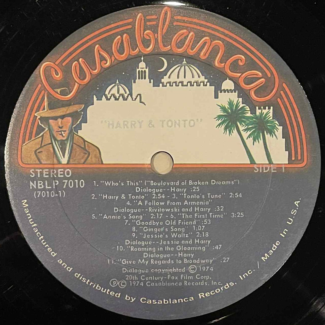 Bill Conti – Harry & Tonto (Original Motion Picture Soundtrack