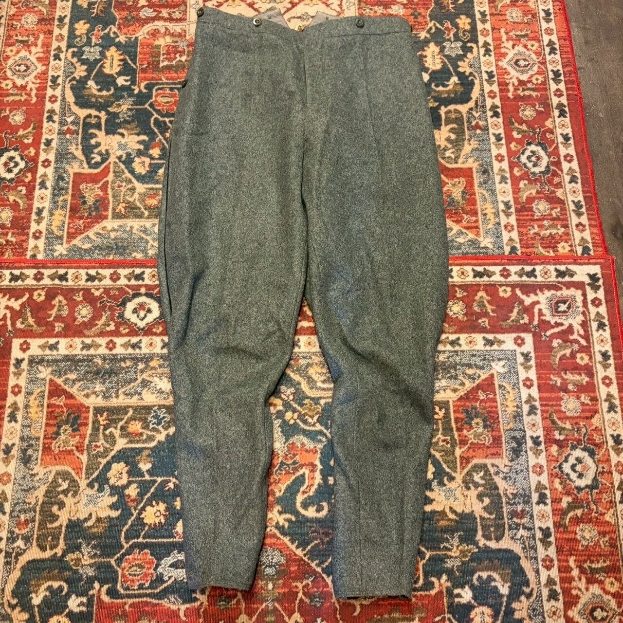 デッドストック 40s スイス軍 実物 ジョッパーズパンツ M W82cm ウール