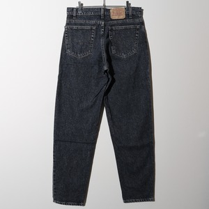 極美品 34×32 550-4858 91年 先染め ブルーブラック Levi’s デニムパンツ リーバイス