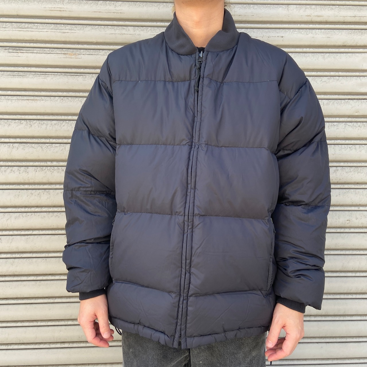 90s REI アールイーアイ レイ ダウンジャケット 黒タグ ブラック XL