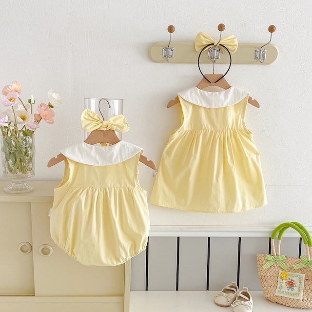 【姉妹服】スウィートレモンロンパース/ワンピース - 8