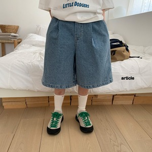 [article] One-chin Bermuda Shorts +fee2 / [아티클] 원턱버뮤다반바지