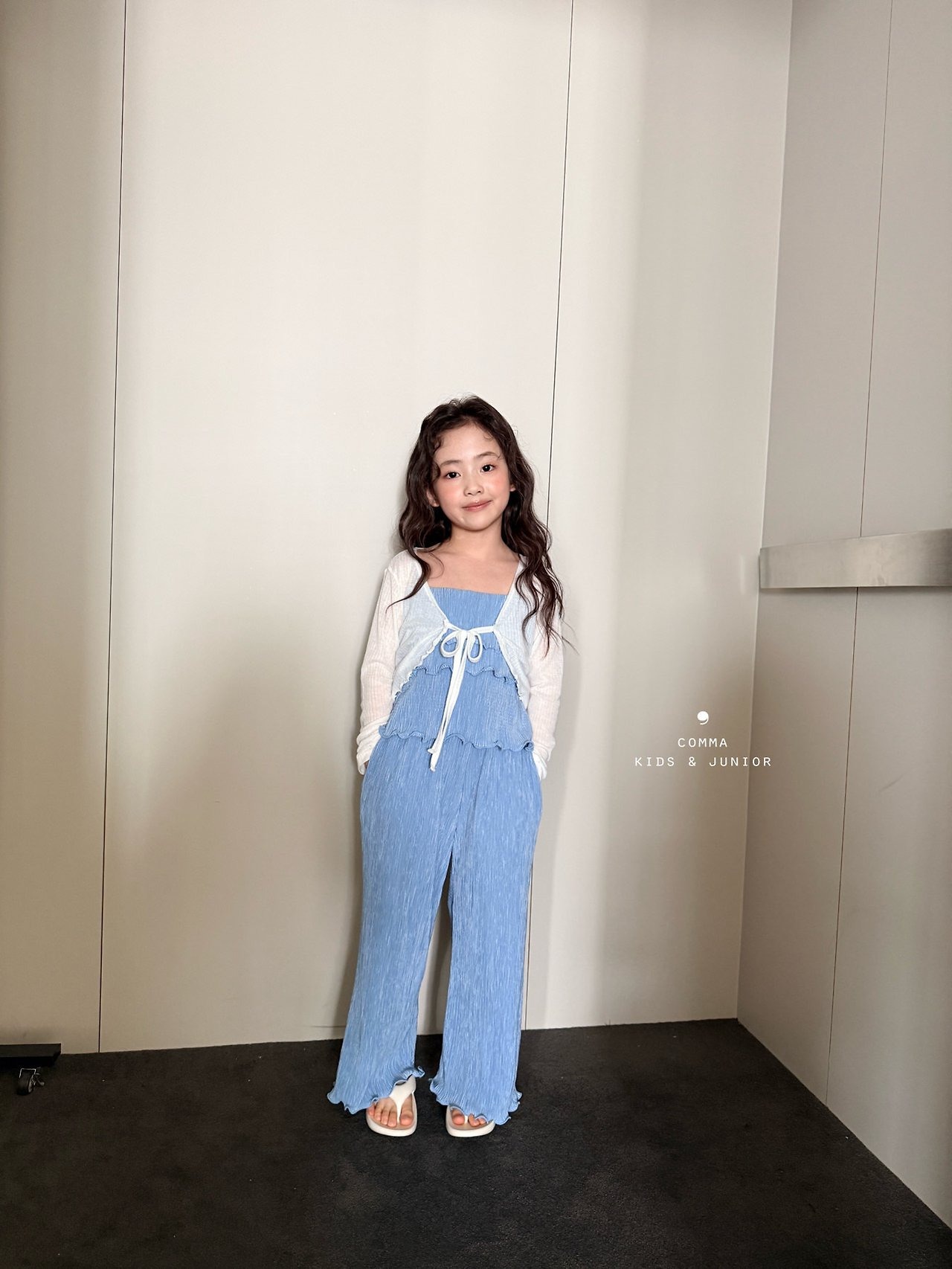 [COMMA] Frill Cardigan (160/170) / [콤마] 프릴가디건 (160/170)