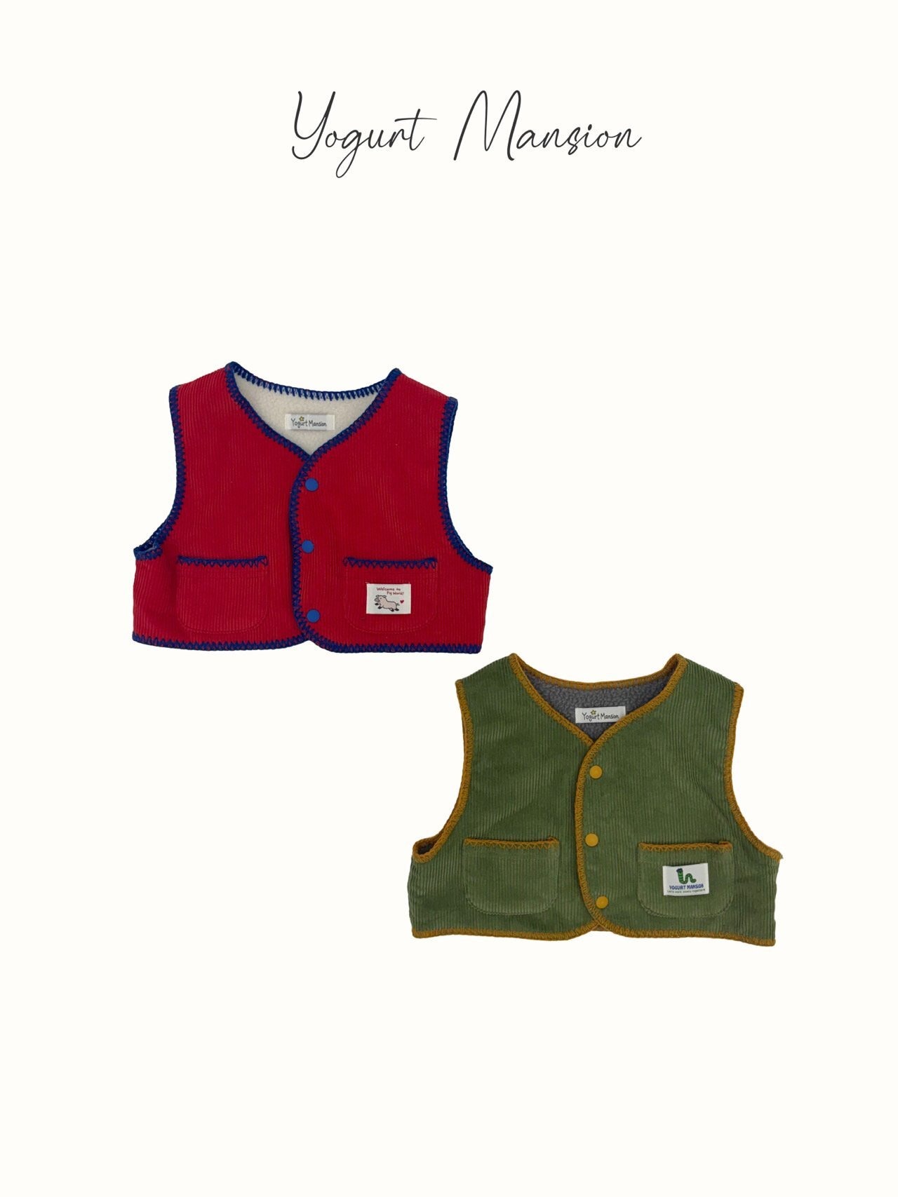 yogurt mansion［取寄］mellot reversible vest 26winter