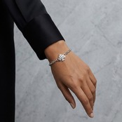 SPIKE:SPADE CHAIN BRACELET / スパイクスペードチェーンブレスレット