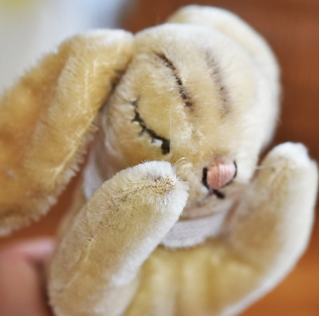 ヴィンテージ Steiff シュタイフ ぬいぐるみ うさぎ Hoppy【s0254