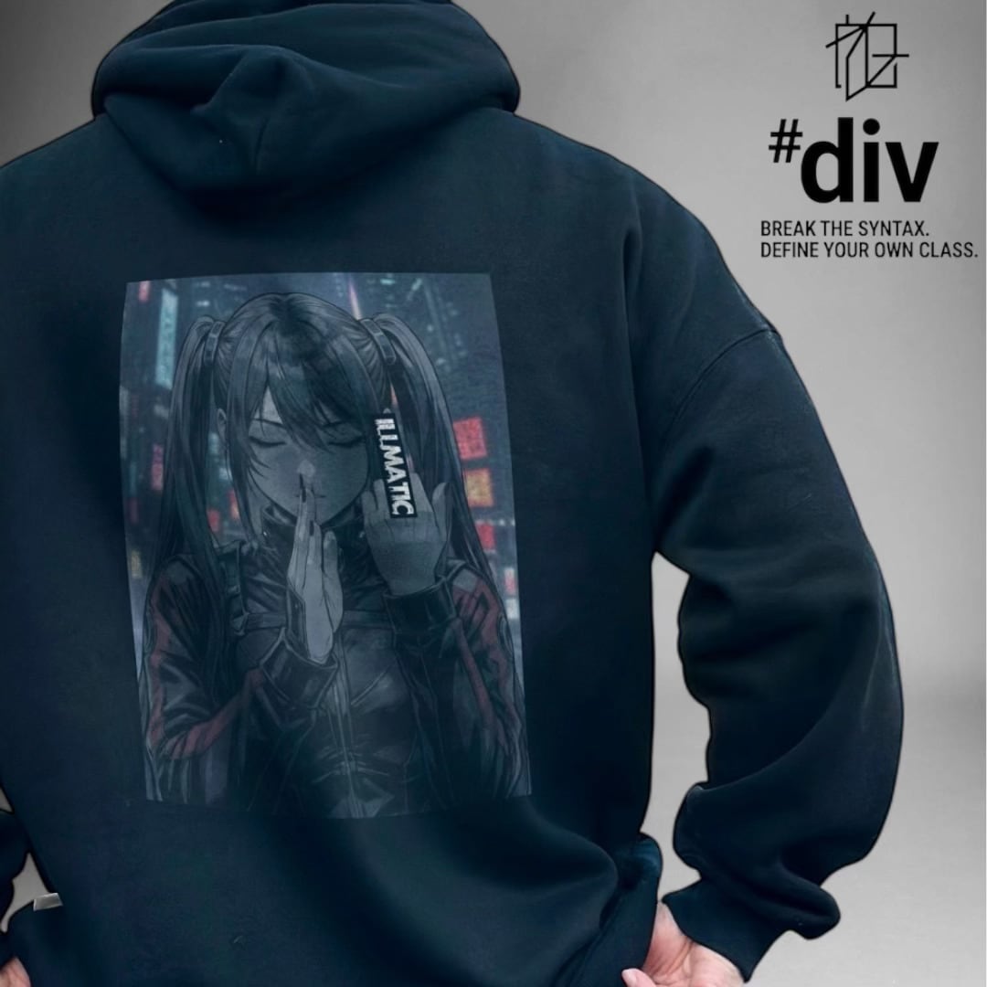 【残僅少：あと1着】[1st Drop] "ILLMATIC PRAYER" Heavy Hoodie / BLACK