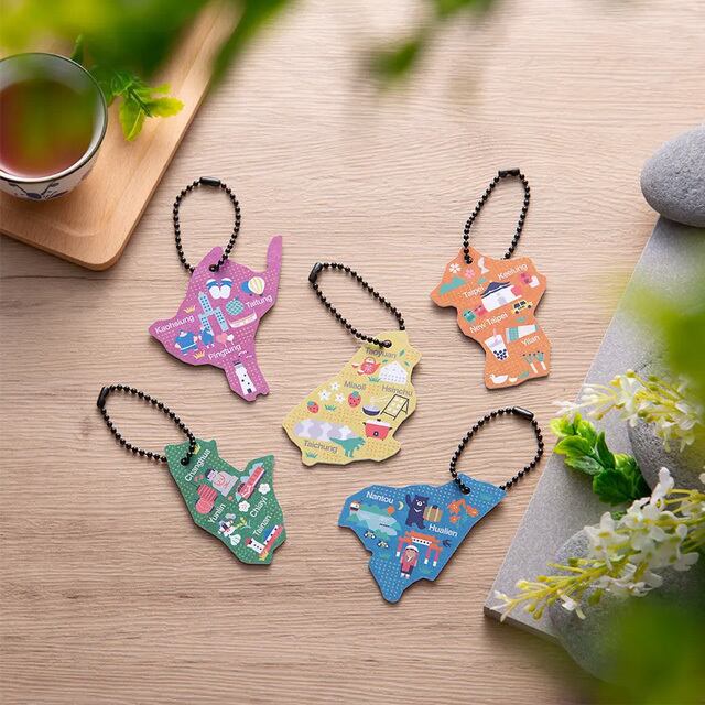 EASYCARD 悠遊卡 造形型交通系カード 台湾MAP（北北基宜） | 猫式×台灣