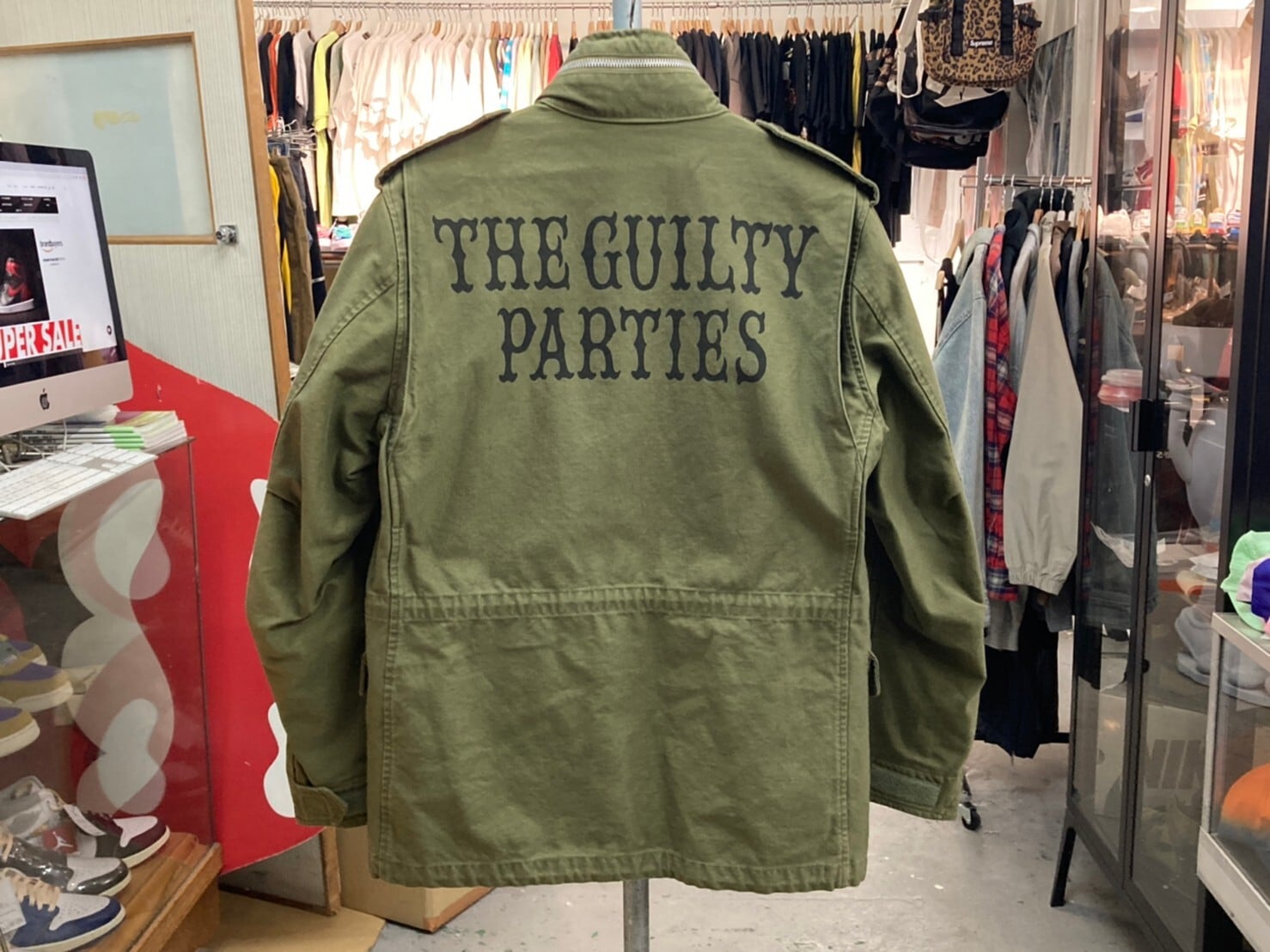 WACKO MARIA M-65 FIELD JACKET THE GUILTY PARTIES MEDIUM  