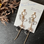 【9/23のいってんもの】ボールチェーンのピアス