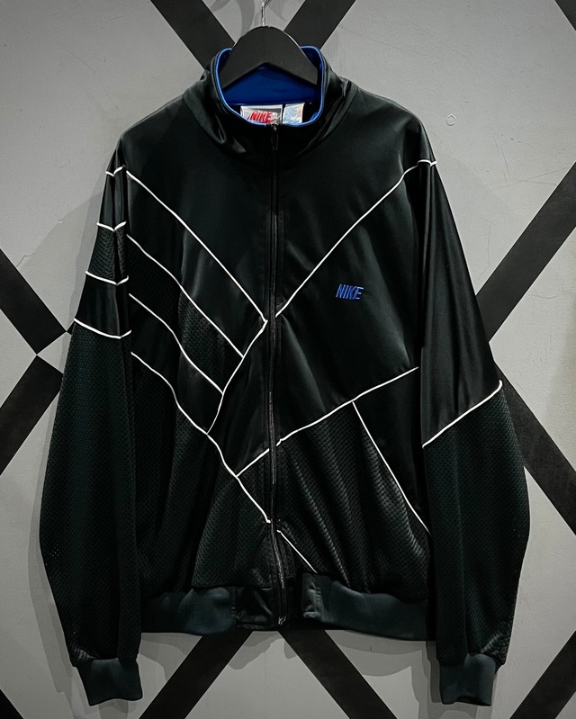【X VINTAGE】90’s “NIKE” Mesh Switching Vintage Track Jacket