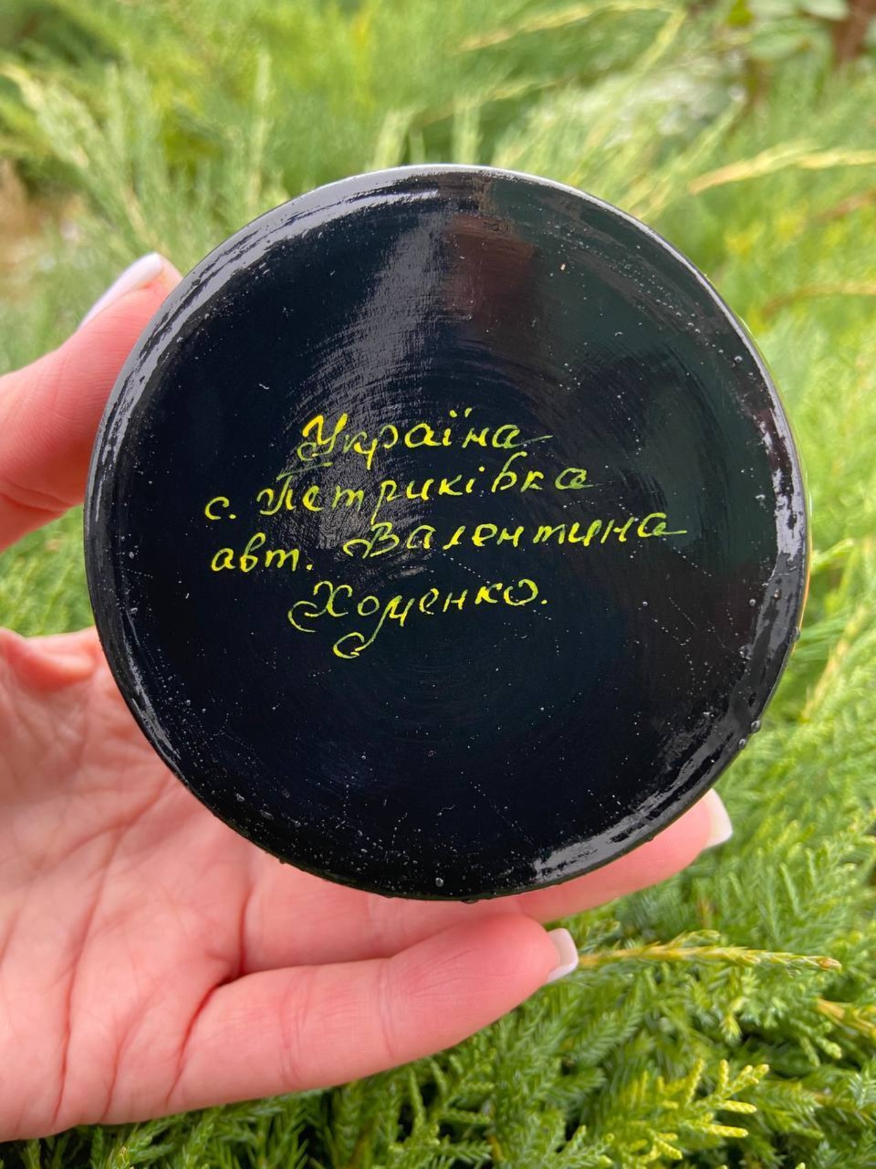 ペトリキウカ塗りのジュエリーボックス（人間国宝ホメンコ作）ウクライナ製 - 15