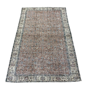 トルコ絨毯 ヴィンテージラグ 161×248cm (TRE0401)