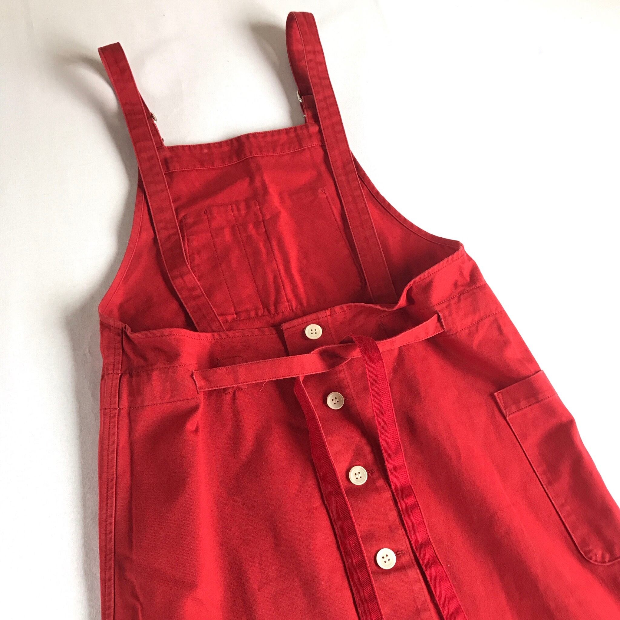 Used レトロ 赤 ワンピース 古着 ヴィンテージ Vintage 古着屋mojo