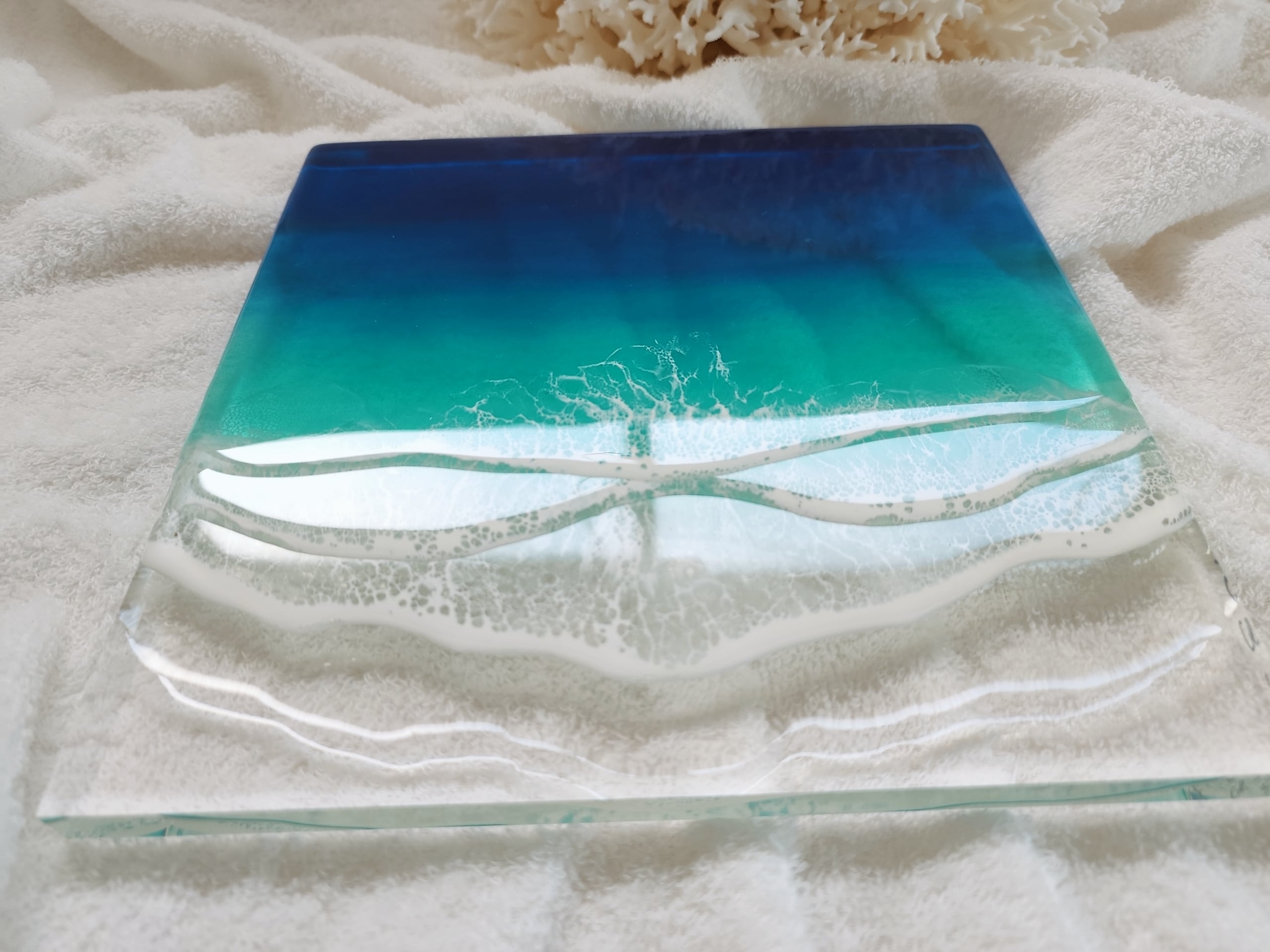 146.オーシャンレジンアート (アクリル板) | Leaf Edgez