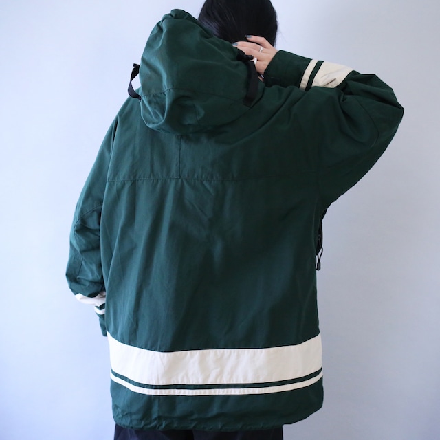 "American Eagle" good coloring loose silhouette anorak parka