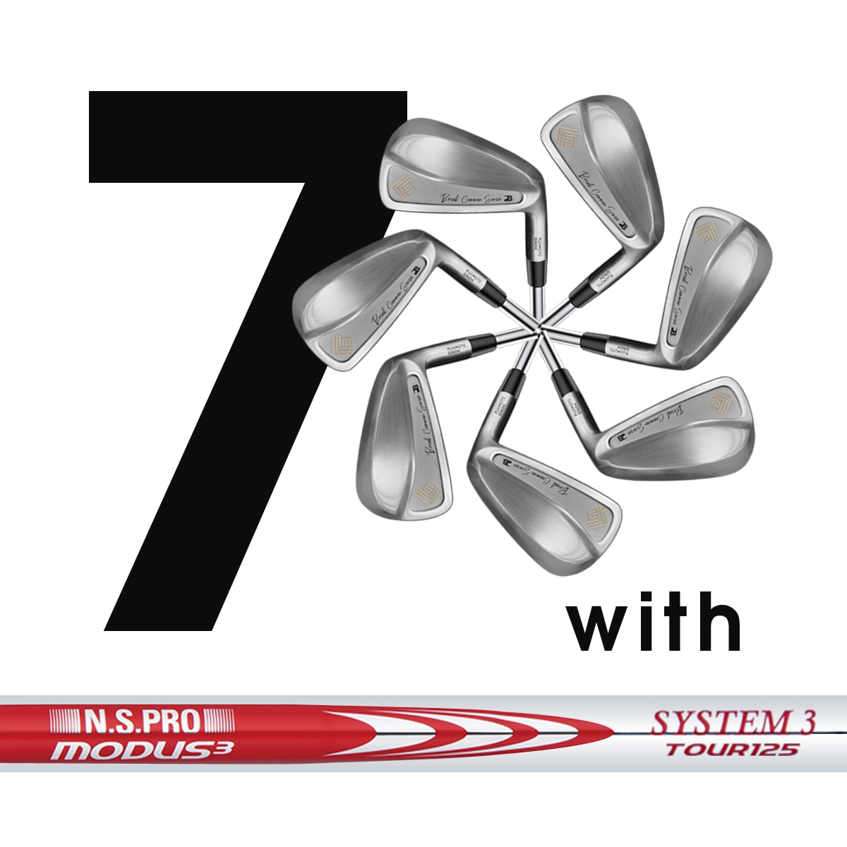 KBS スチールゴルフシャフト 6本セット KBSシャフト（モデルFST）6本セット KBS TOUR スチールシャフト単品