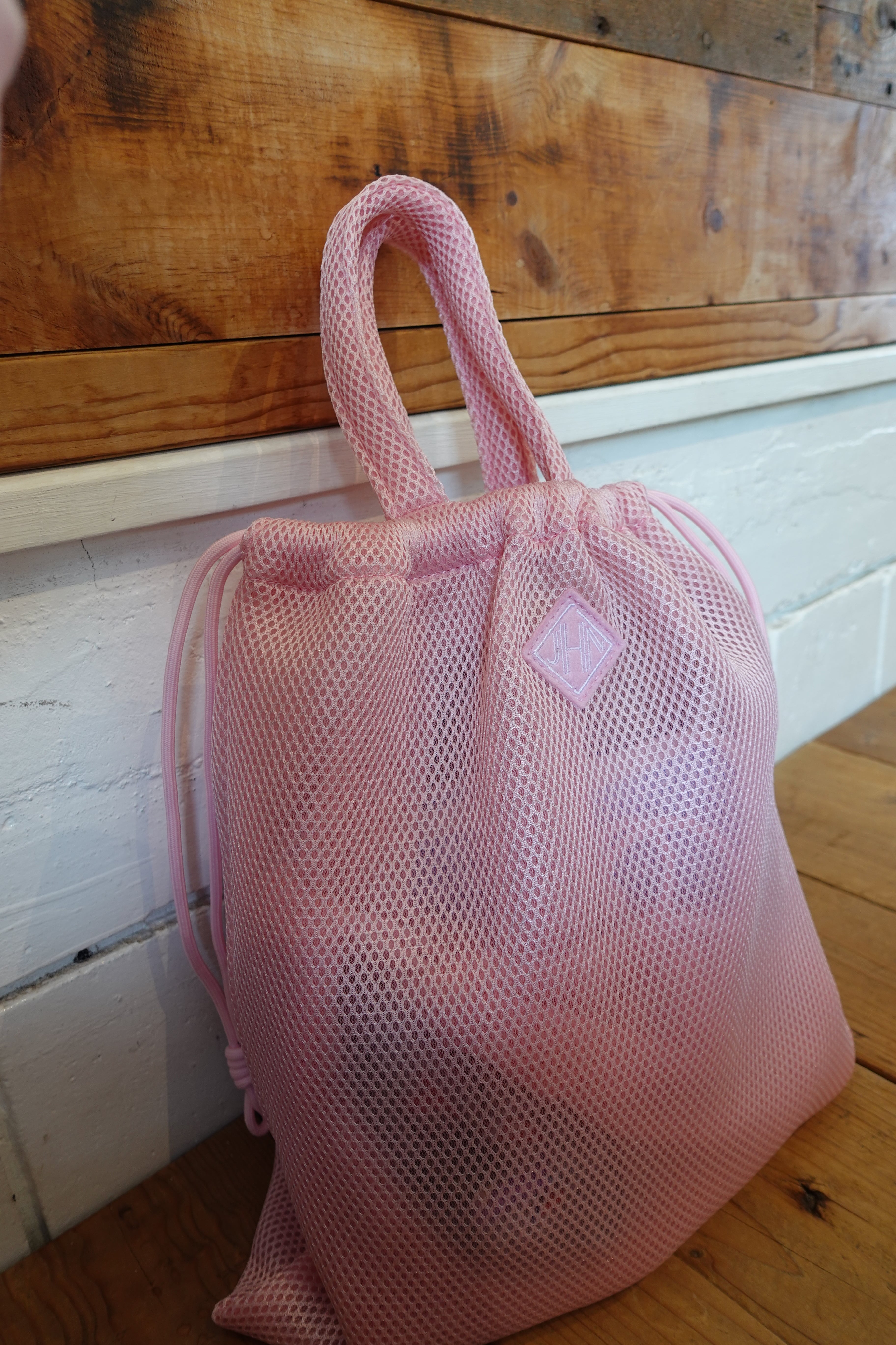 TEMBEA │ BAGUETTE TOTE MINI + WAPPEN | ICE +WAPPEN / NATURAL