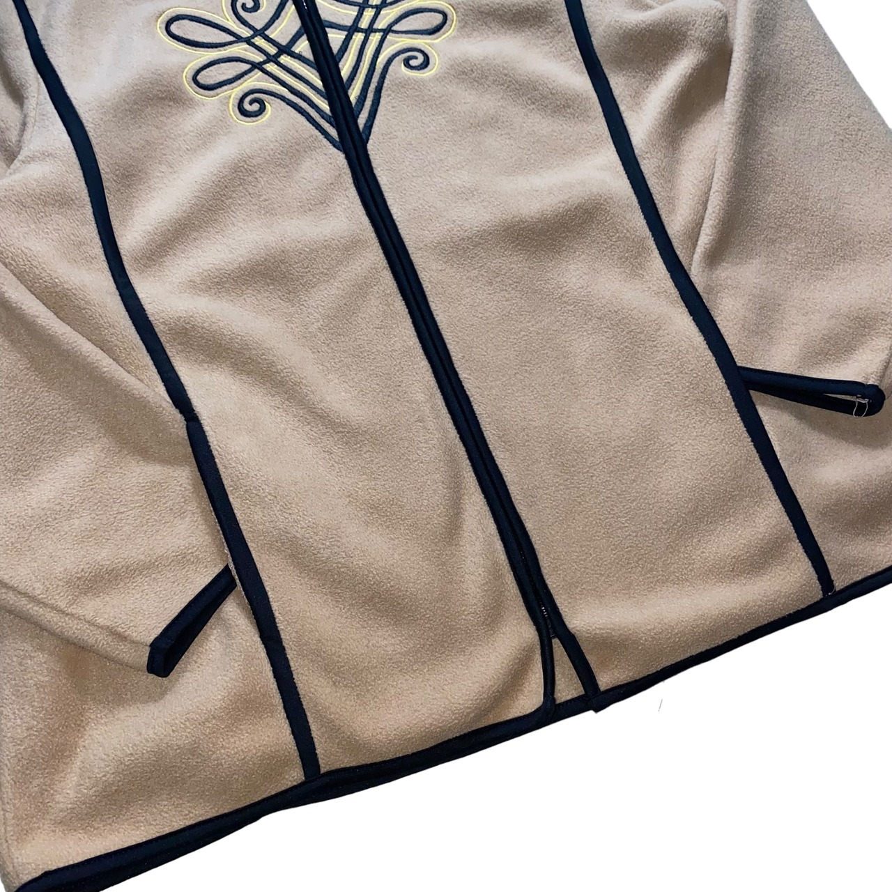 vintage BOB MACKIE zip up fleece cardigan