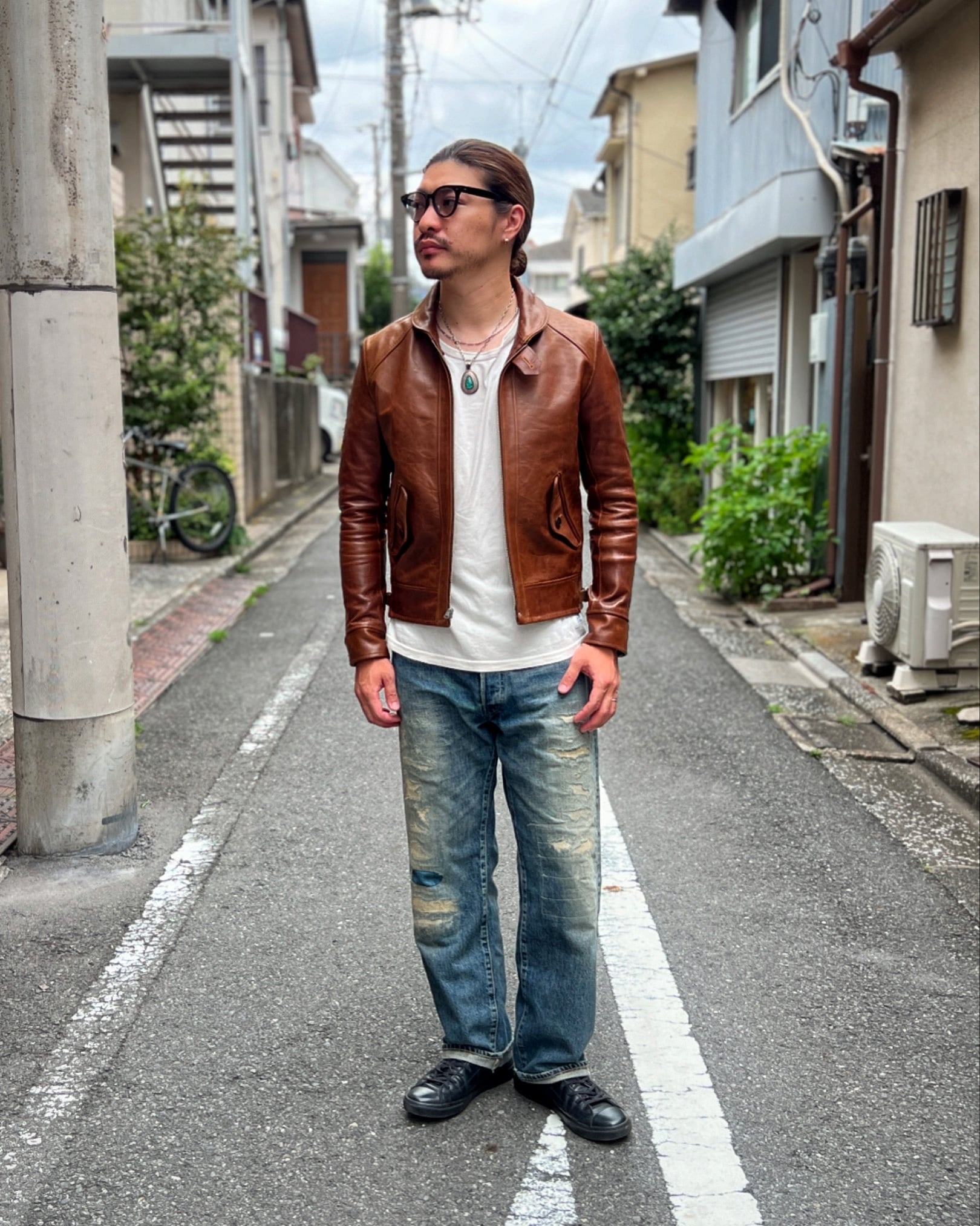 ACJK067 Rosen Jacket / ローゼンジャケット BR&BK | RAT STYLE