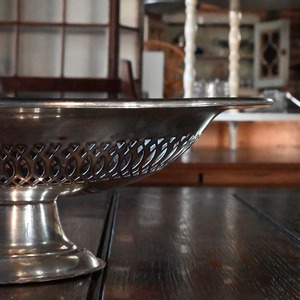 Basket / バスケット〈 プレート・シルバー・トレー・カフェ・店舗什器・アンティーク・ヴィンテージ 〉113997