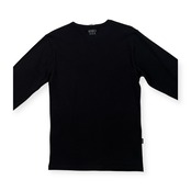 AVIREX アヴィレックス サーマル 長袖Tシャツ カットソー ストレッチ サイズ M /ブラック