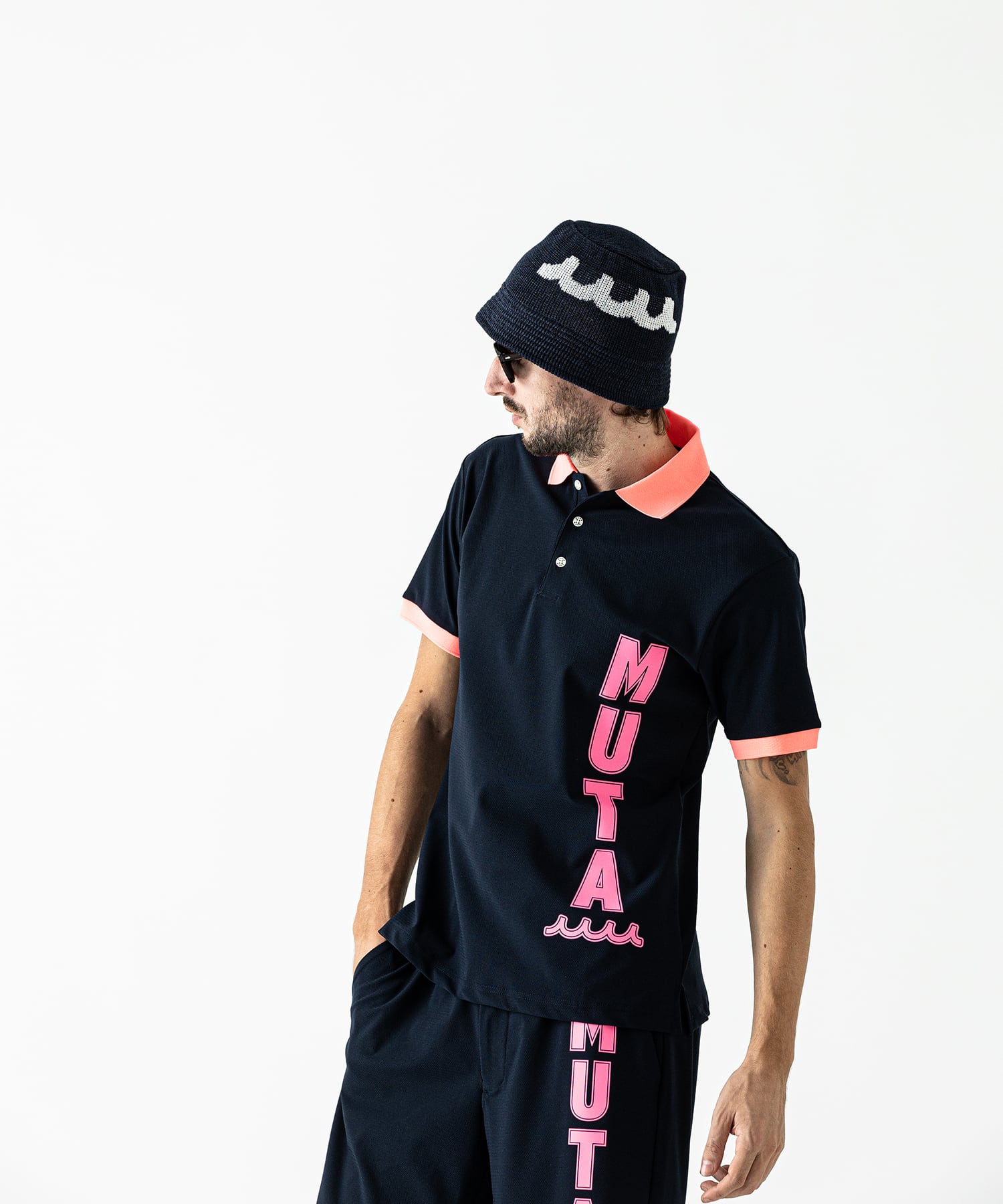 muta MARINE × ACANTHUS メッシュ ポロシャツ | ACANTHUS ONLINE STORE