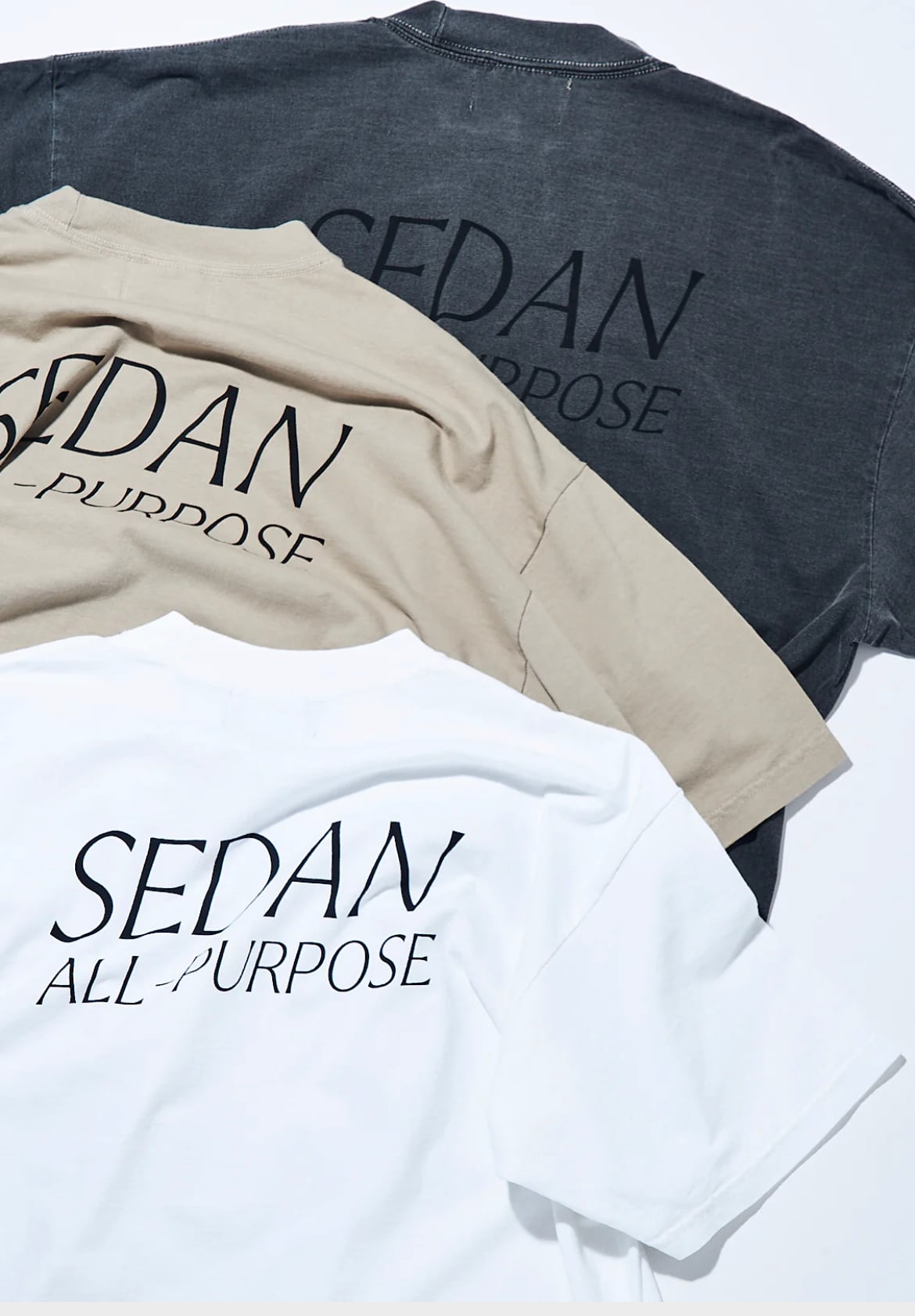 SEDAN GARMENT DYED S/S TEE distrad