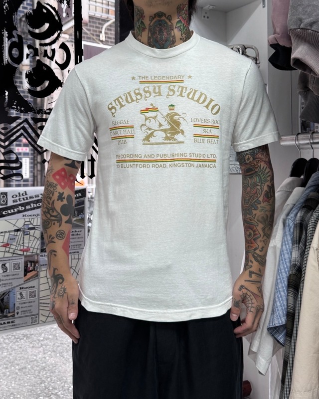 00’s old stussy Design Tee “ STUSSY STUDIO”【Other Side店】