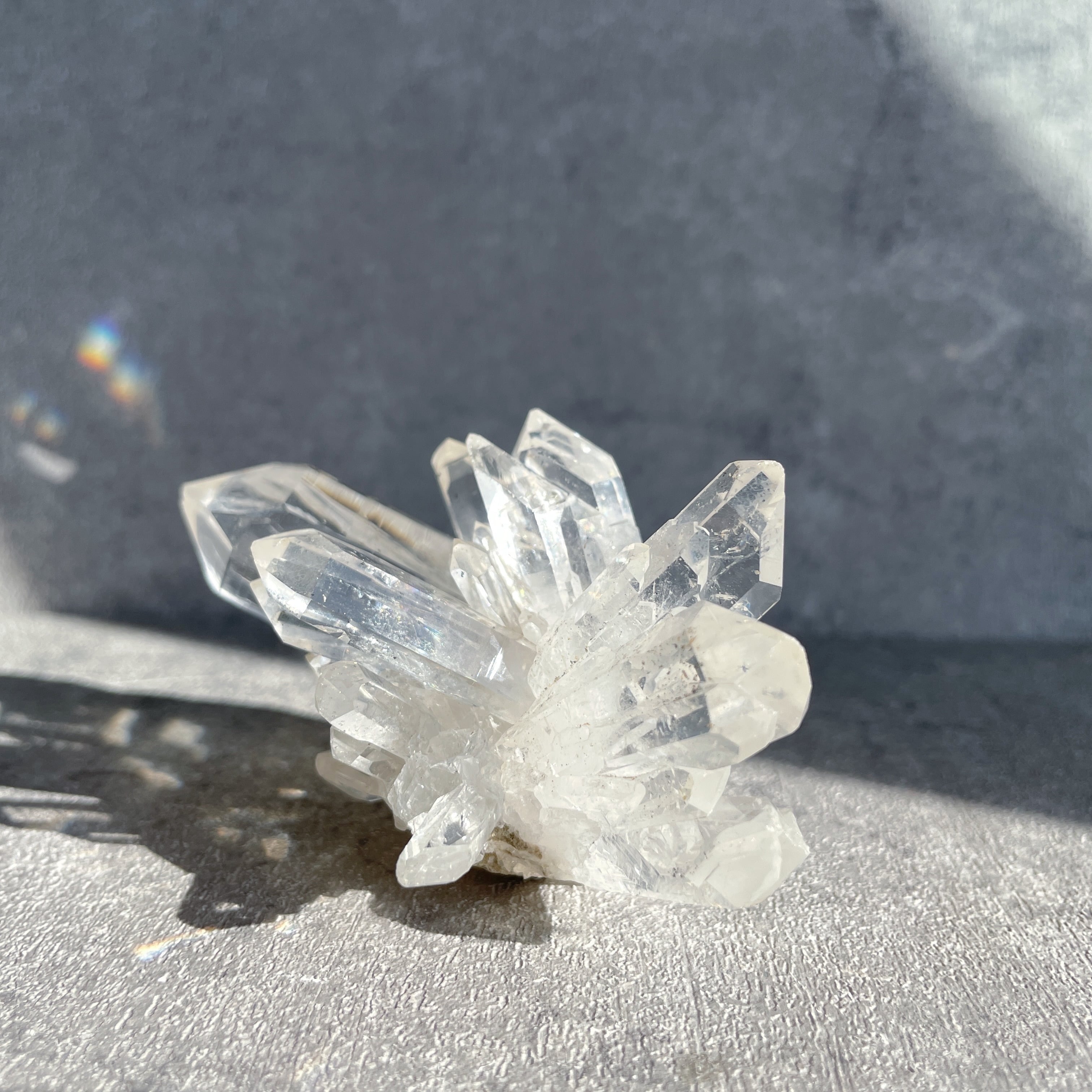 ゼコ産水晶 クリアクォーツクラスター79◇スターブラリークォーツ/ヴィジョンクォーツ/ゼコデソーザ(ゼカデソーザ)産