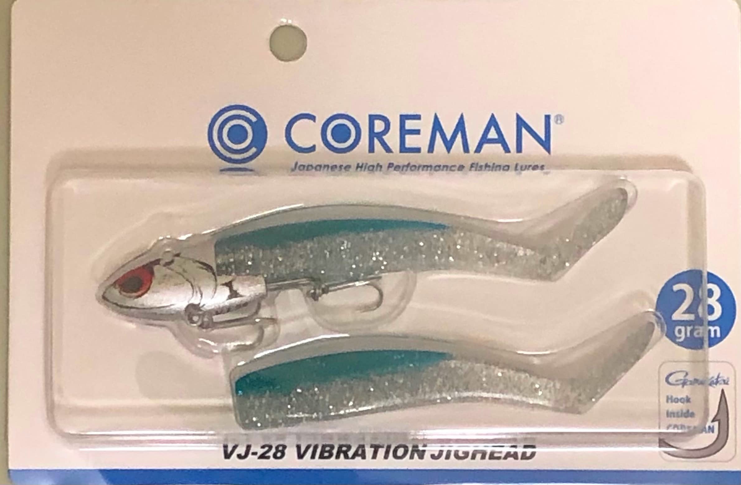 【特価処分】COREMAN(コアマン) ワーム VJ-28 バイブレーションジグヘッド