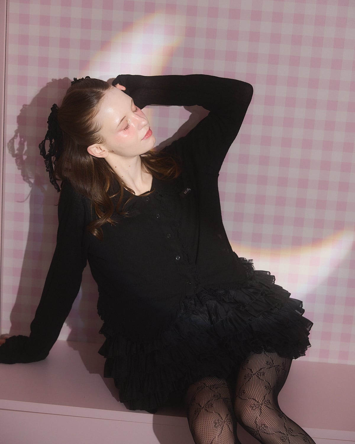 S/S フリルシアーカーディガン | lilLilly official webstore