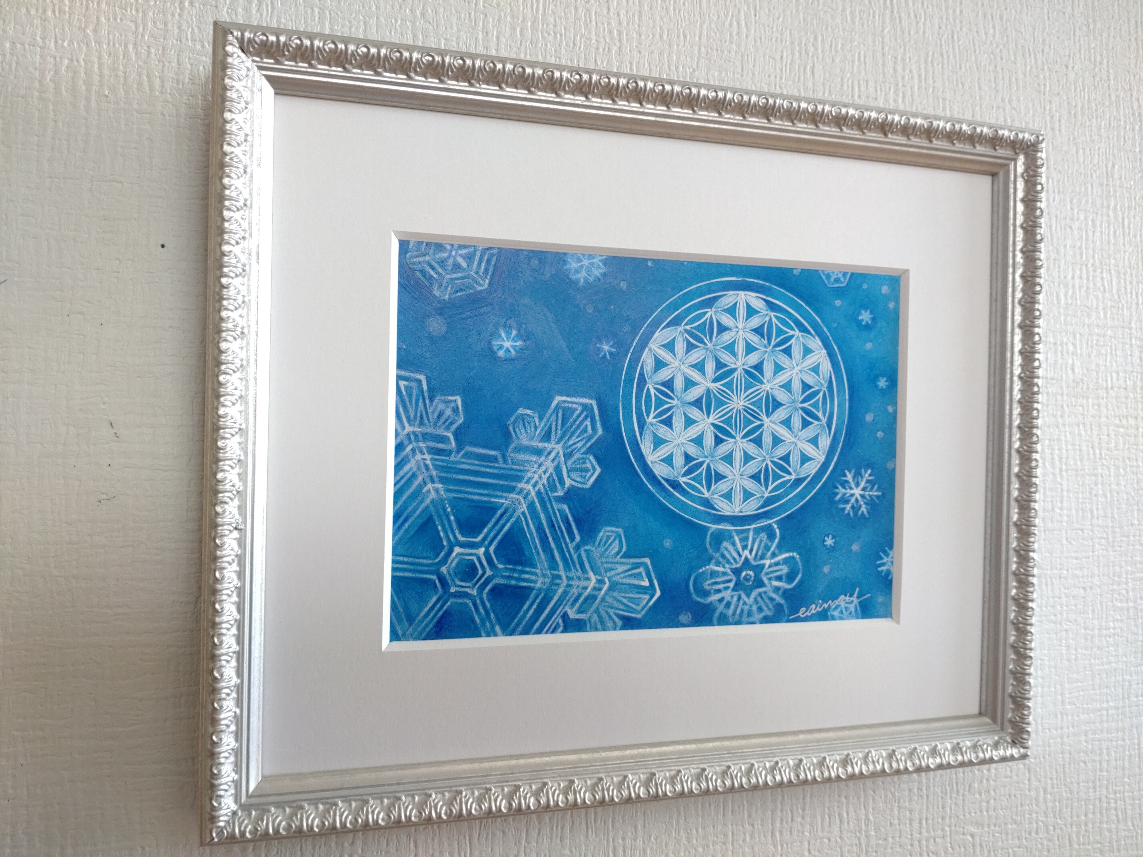 原画・B6（128mm x 182mm）〉六花 | manier*manier