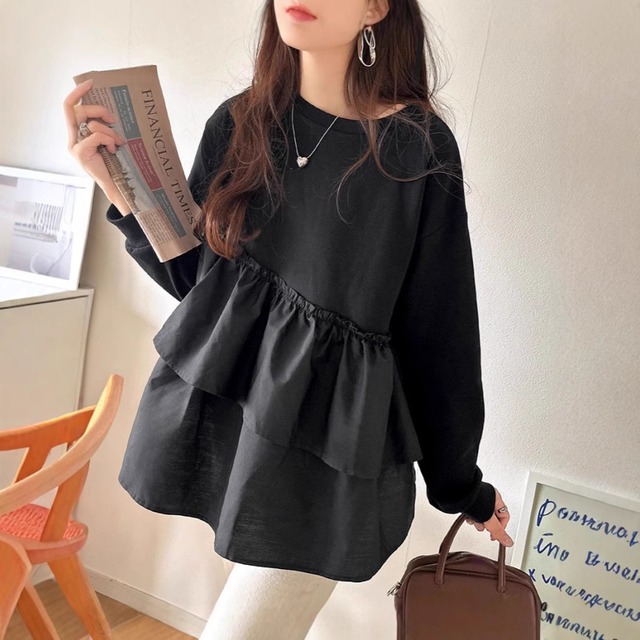 【カットソー】 カットソー レディース おしゃれ 長袖 カットソー tシャツ 春 夏 秋 冬 20代 30代 40代 50代 半袖 レディース トップス 大人 可愛い きれいめ ブラック 黒 ネイビー 青 オフホワイト 白 M L XL