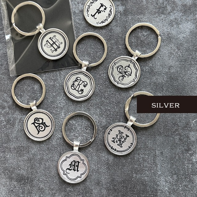 【カスタム】キーリング（イニシャル＆モノグラム）