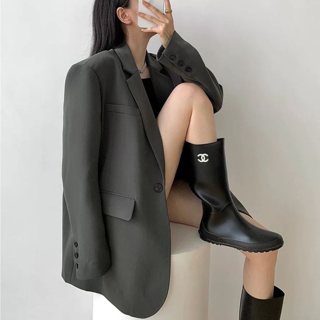 Tailored oversized jacket A1760