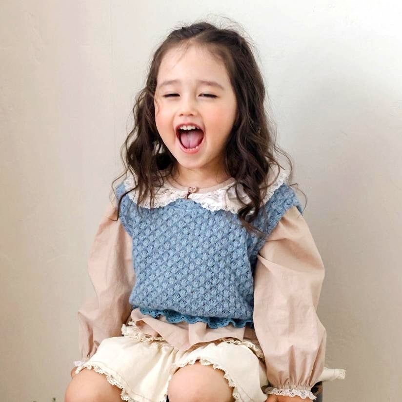 «Sold out»«puella flo» モンブランベスト 2colors