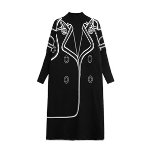 Turtleneck Long Sweater Dress / タートルネック ロング セーター ドレス ワンピース